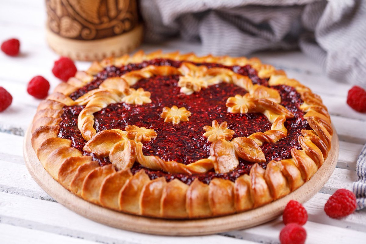 Кулебяка с рыбой