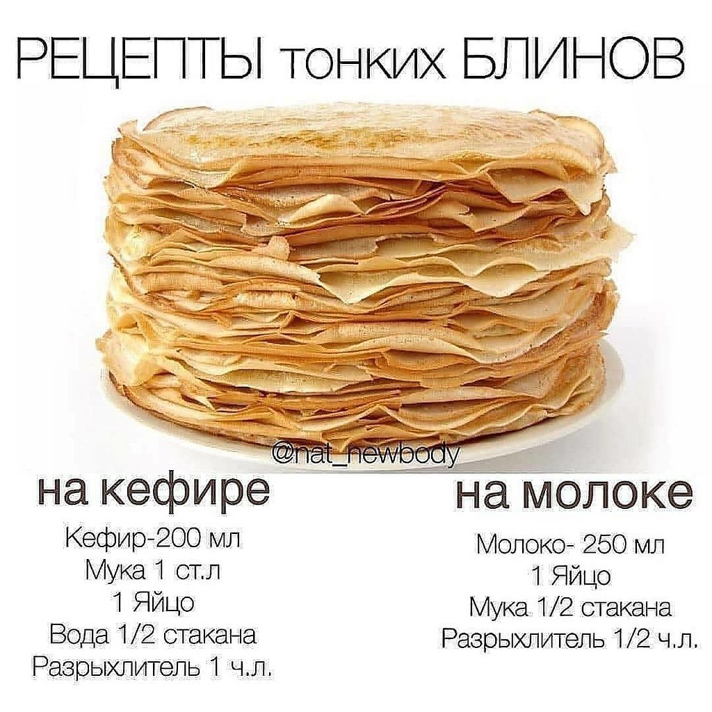 Блины Минеральные