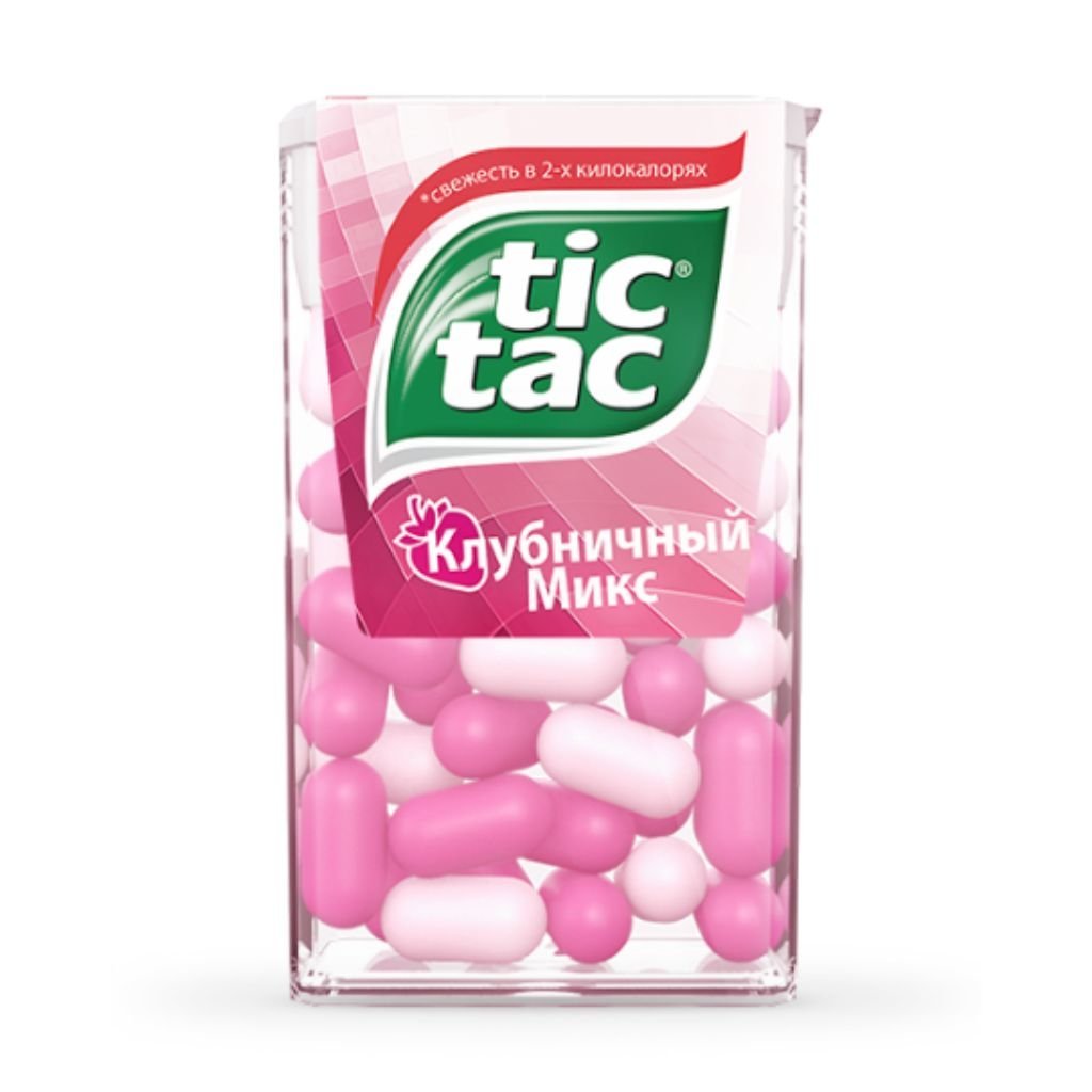 Драже Tic-tac клубничный микс, 16 г