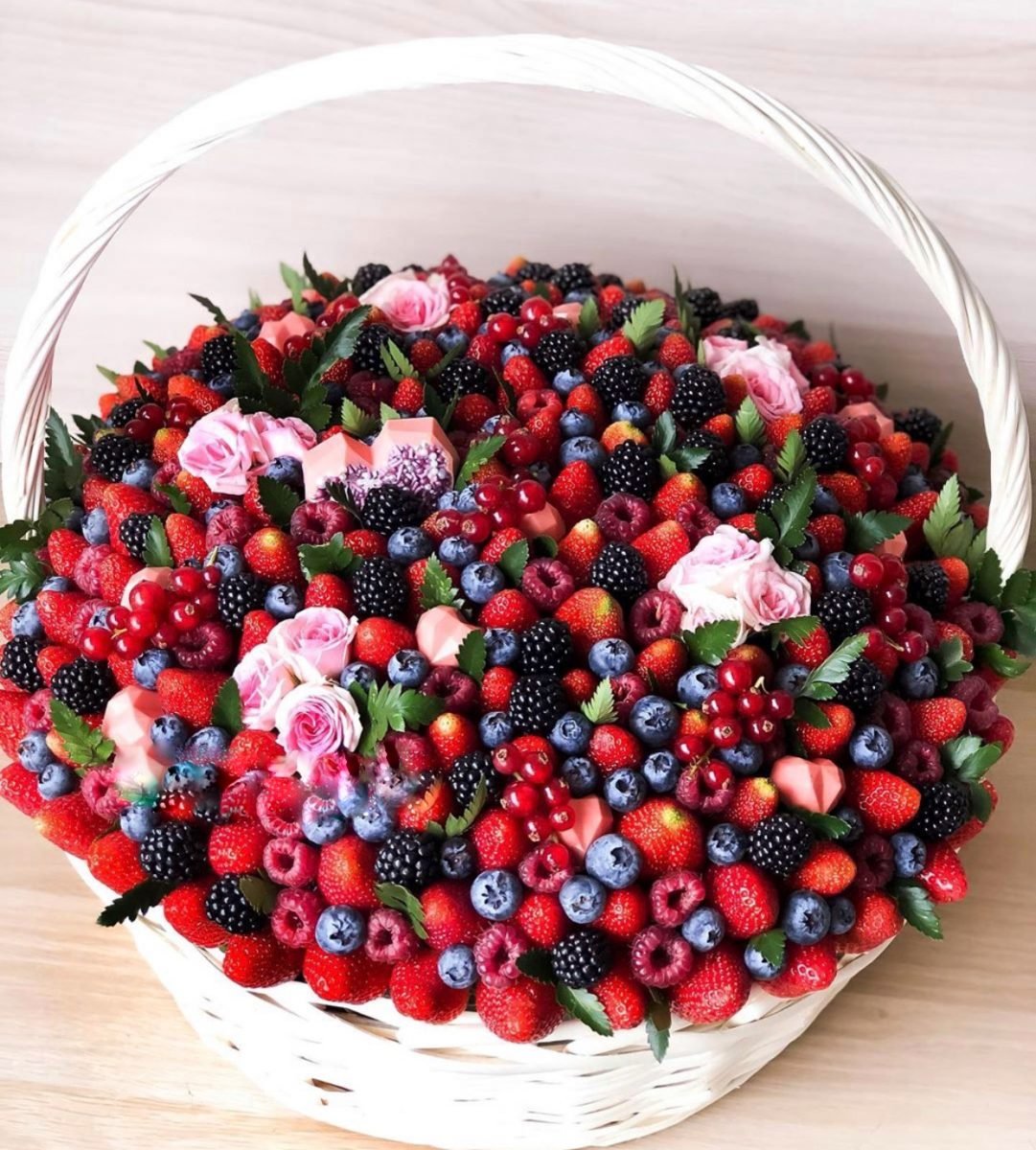 Корзина из ягод