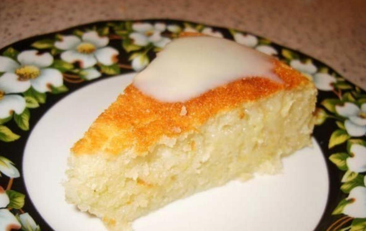 Насыпной тыквенный пирог
