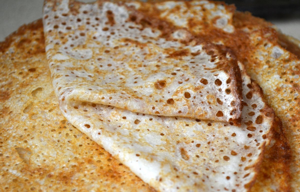 Блины на сыворотке