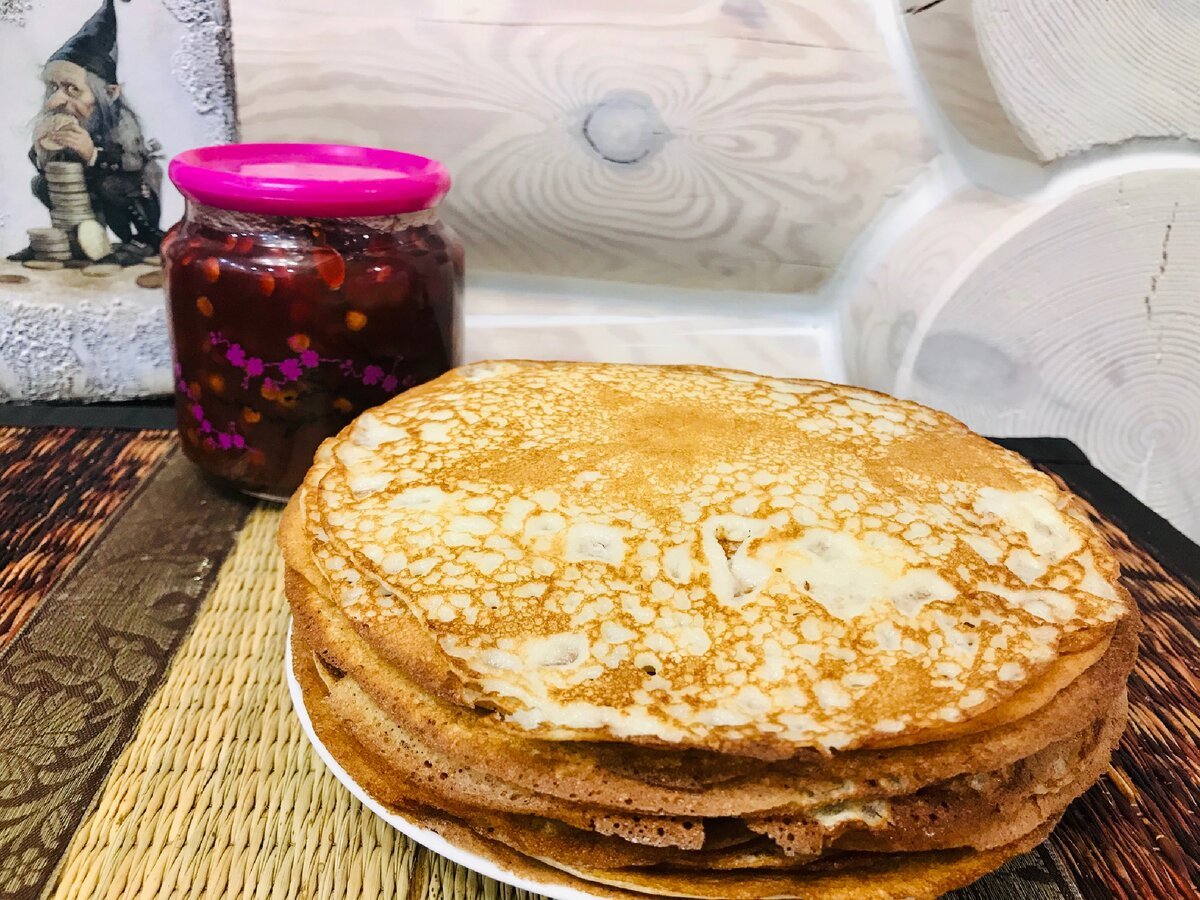 Блины на молоке