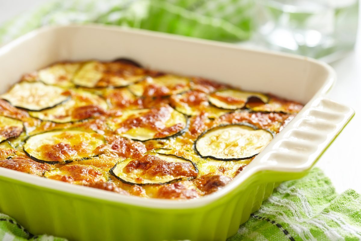 Пирог с кабачками
