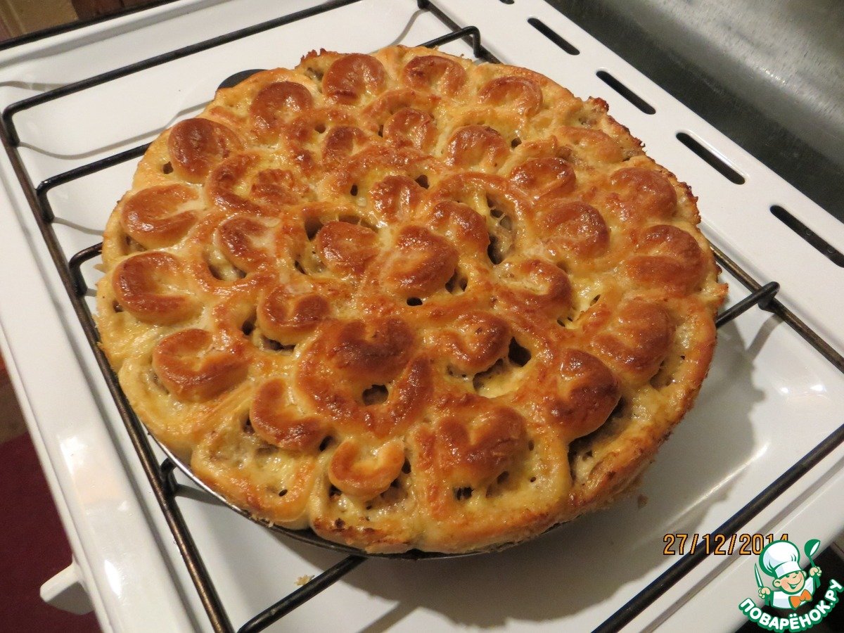Украшение мясных пирогов