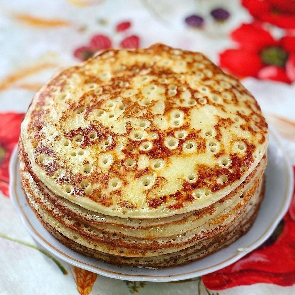 Вкусные блины на молоке