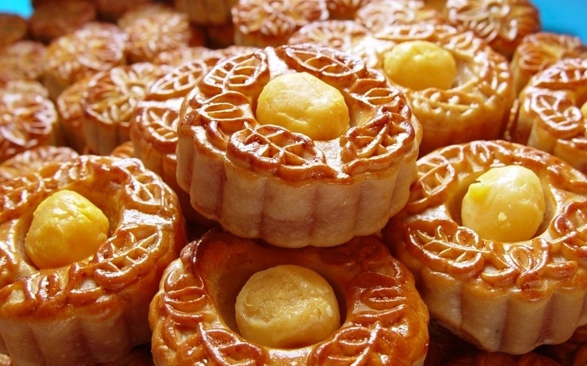 Китайские лунные пряники (юэбин)
