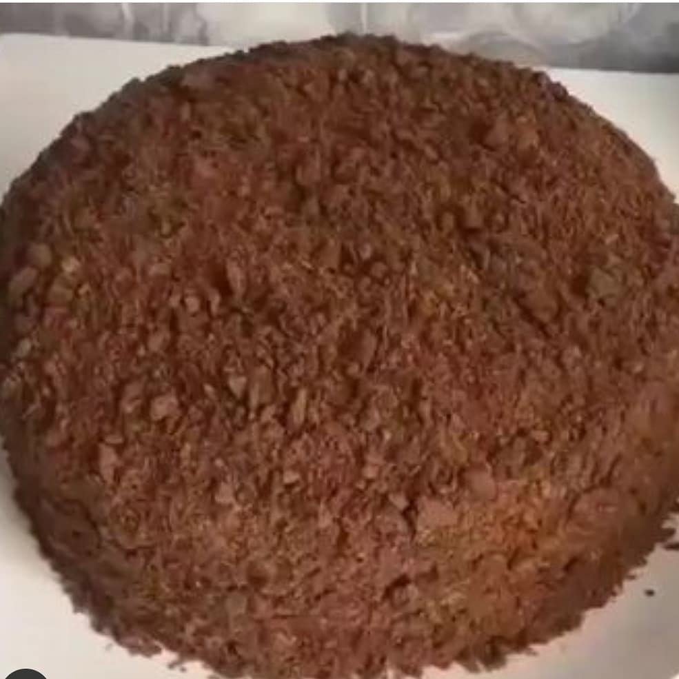 Десерт из сухофруктов и орехов