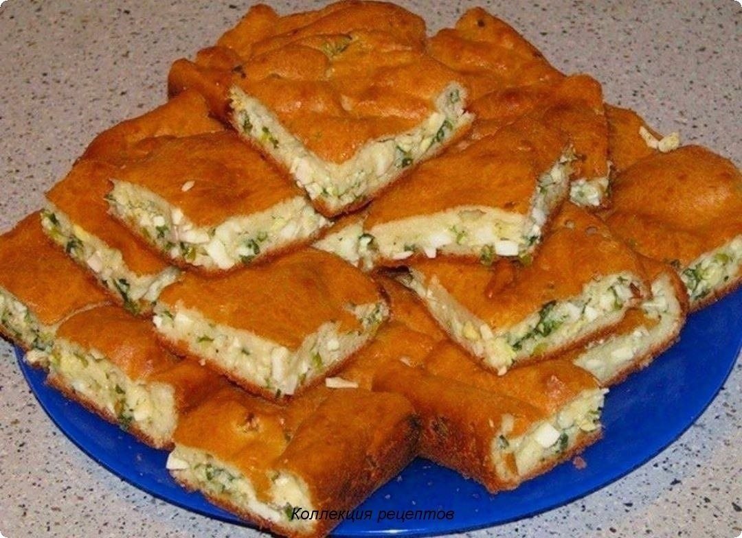Пирог с вишней и сметаной