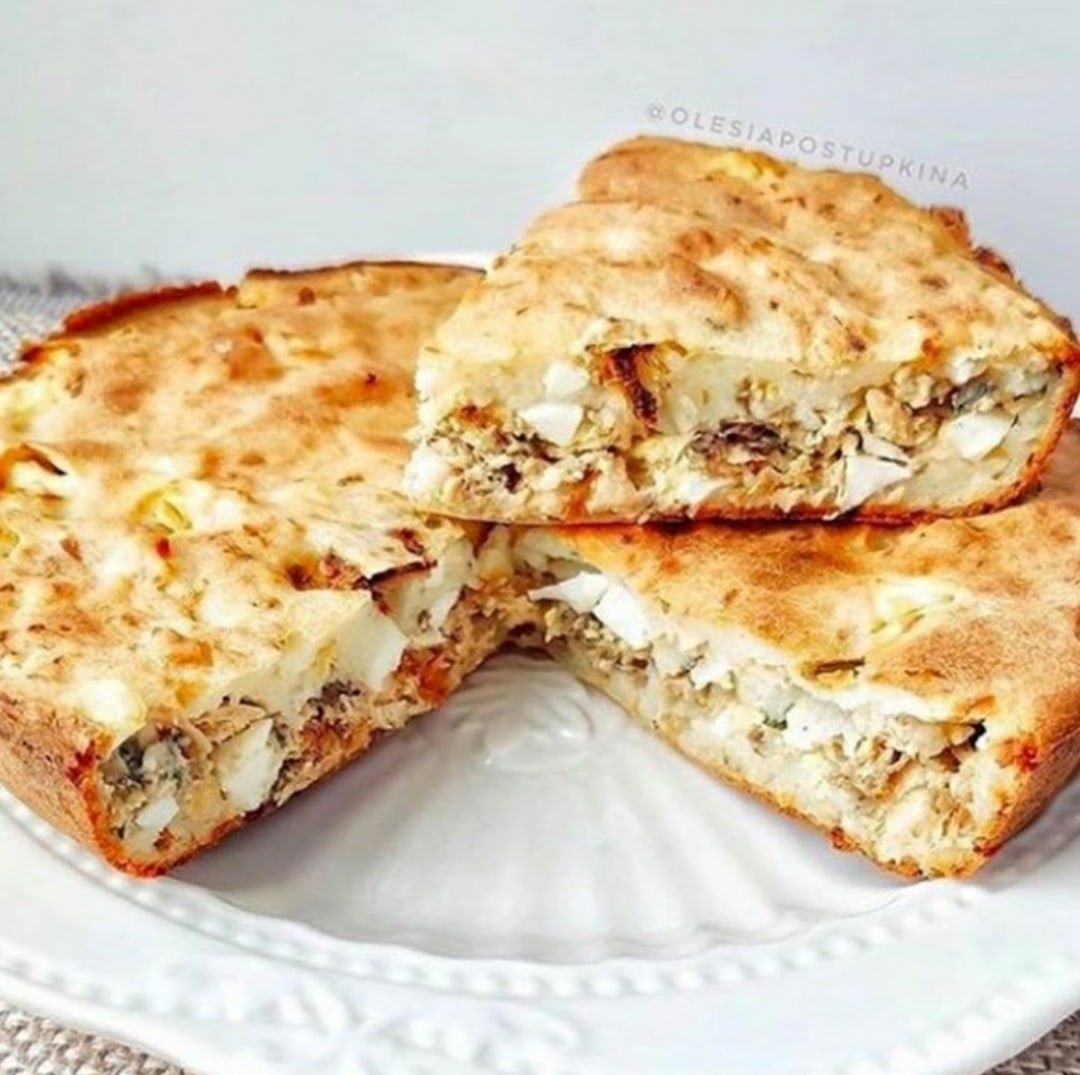 Капустный пирог кето