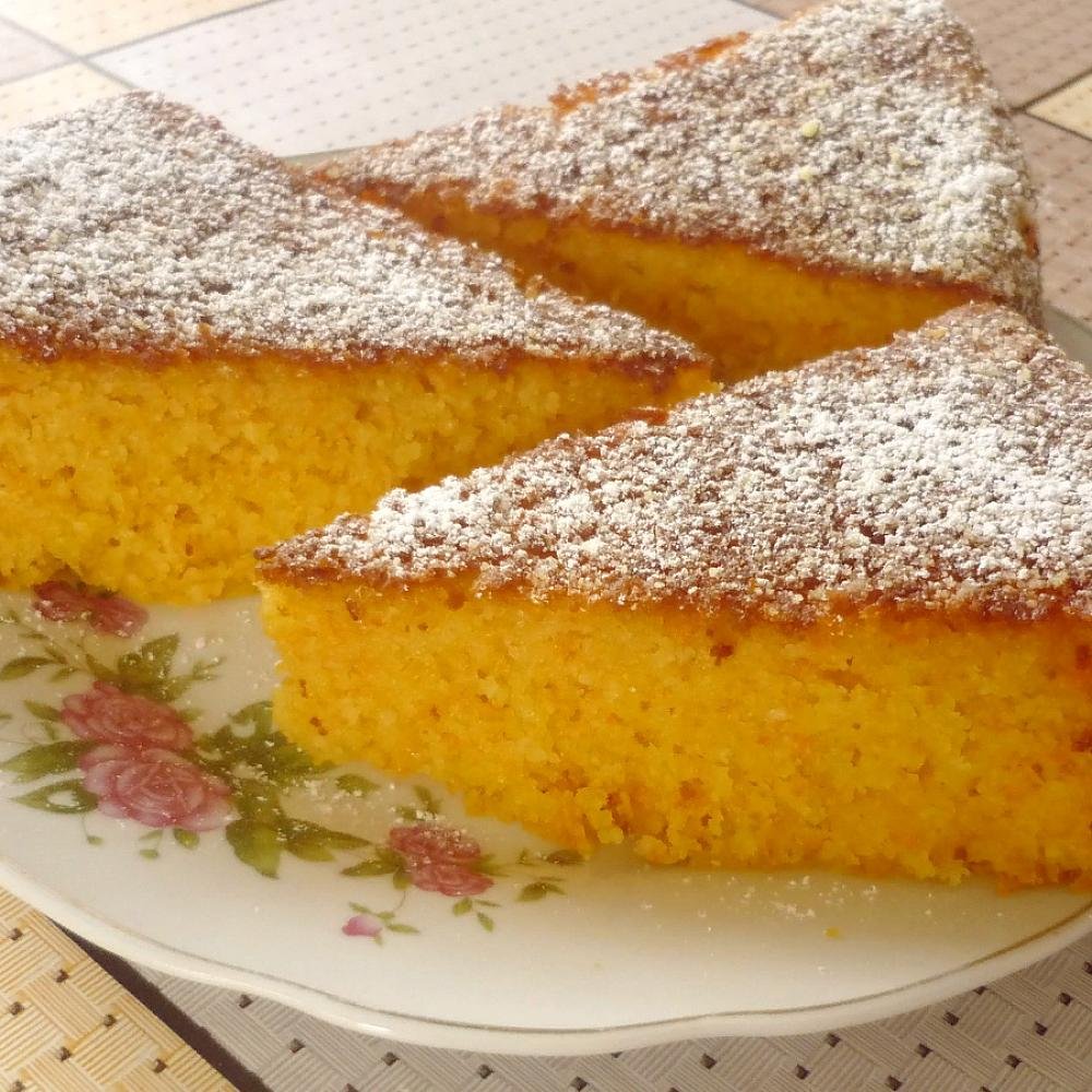 Диетический морковный торт