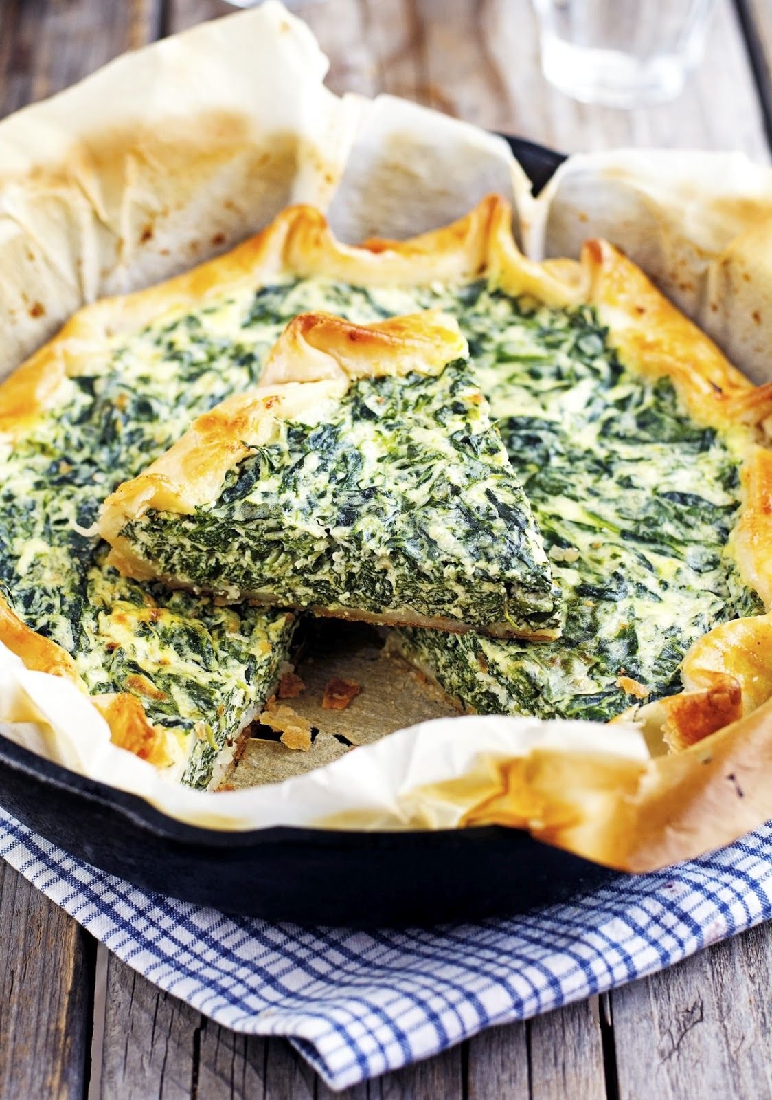 Пирог из лаваша с сыром