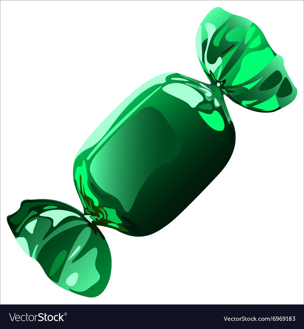 Зеленые конфеты