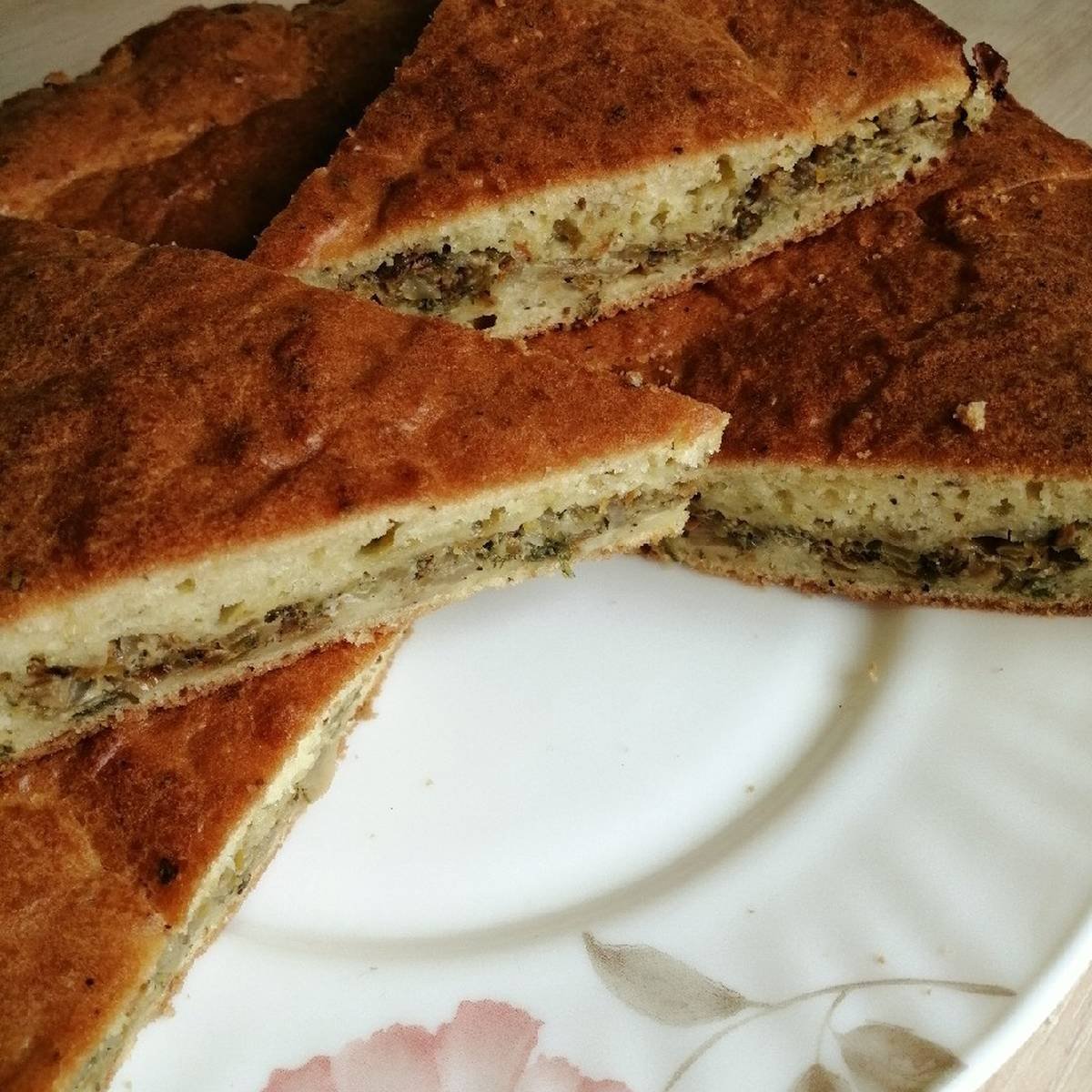 Кухня наизнанку заливной пирог с капустой
