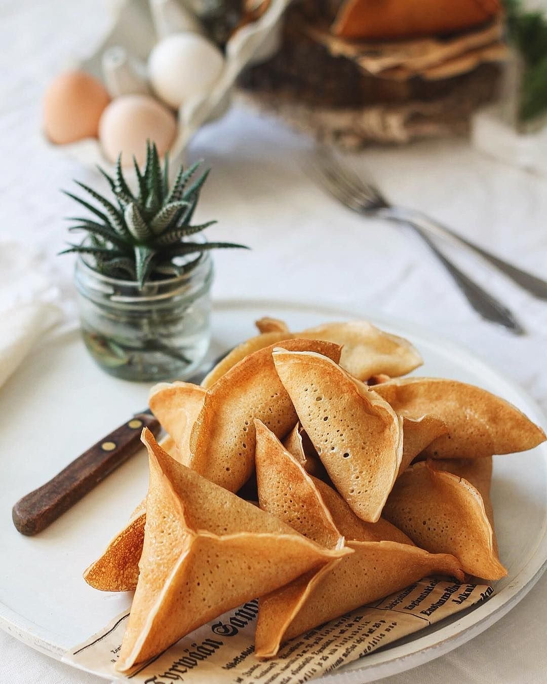 Блины с печенкой