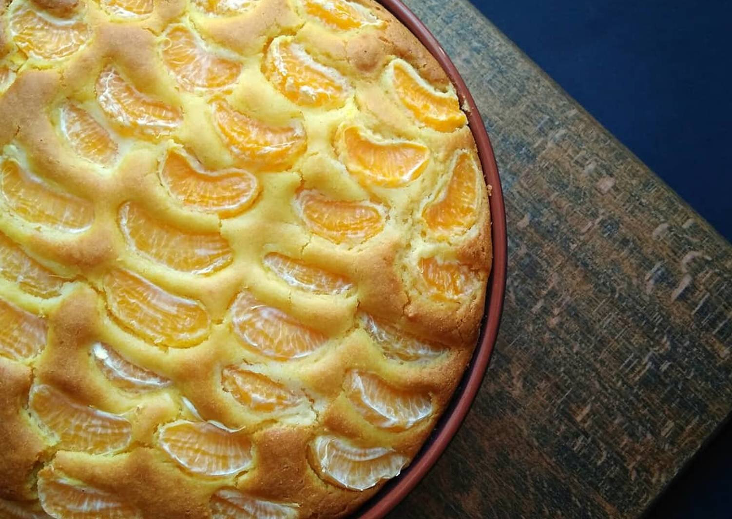 Пироги с мандаринами рецепты с фото