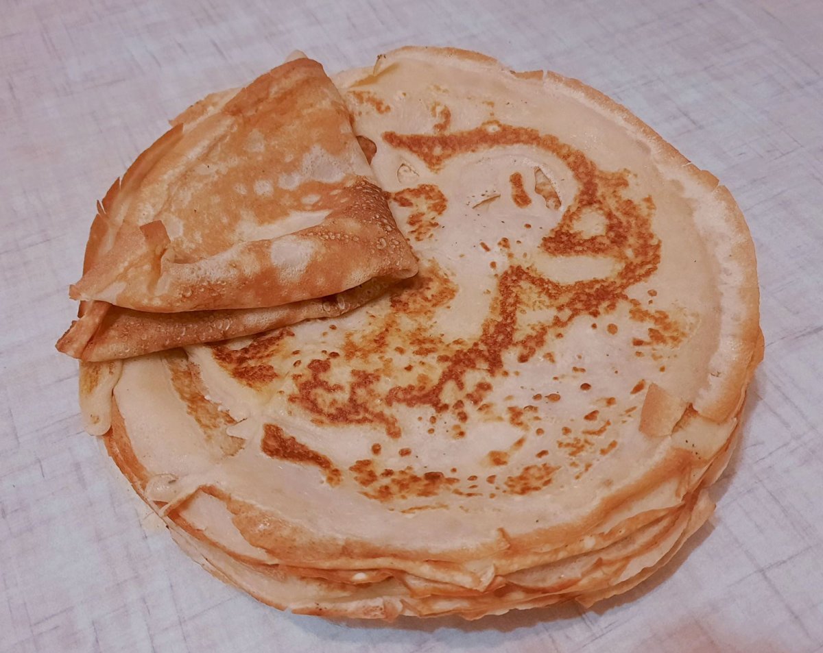 Блинчики на кефире