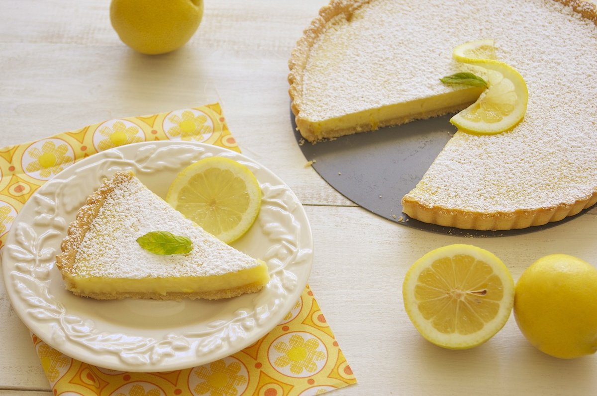 Простой лимонный пирог