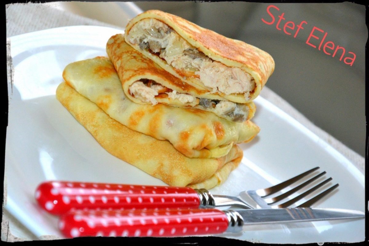 Блинчики с джемом