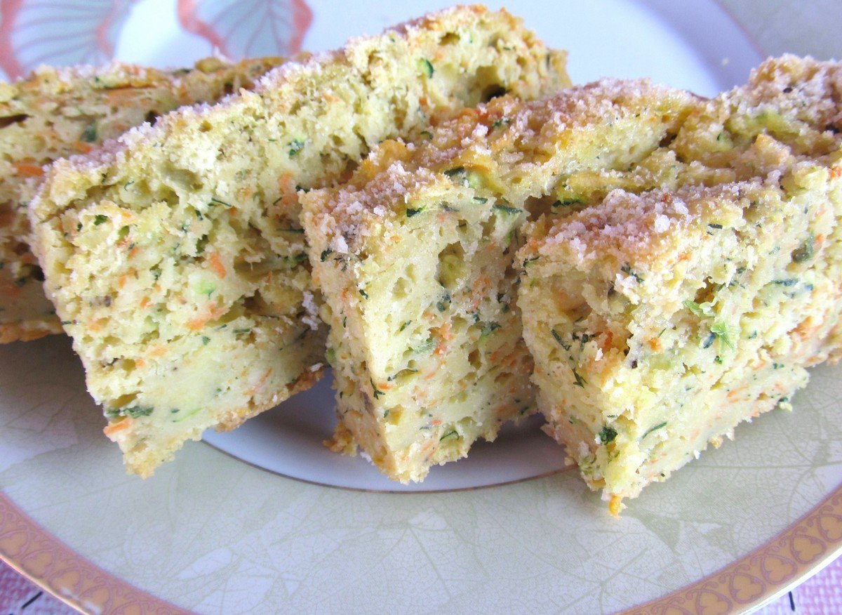 Пирог с кабачками