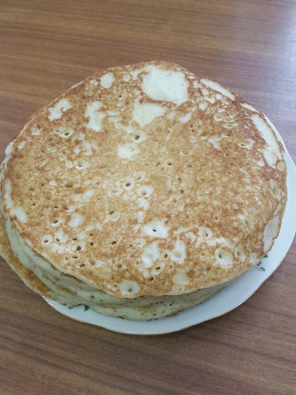 Панкейки со сгущенкой