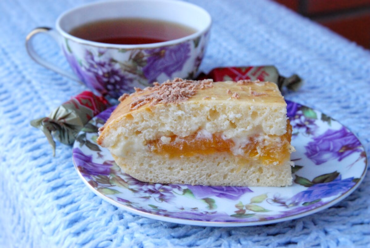 Кекс на сгущенном молоке