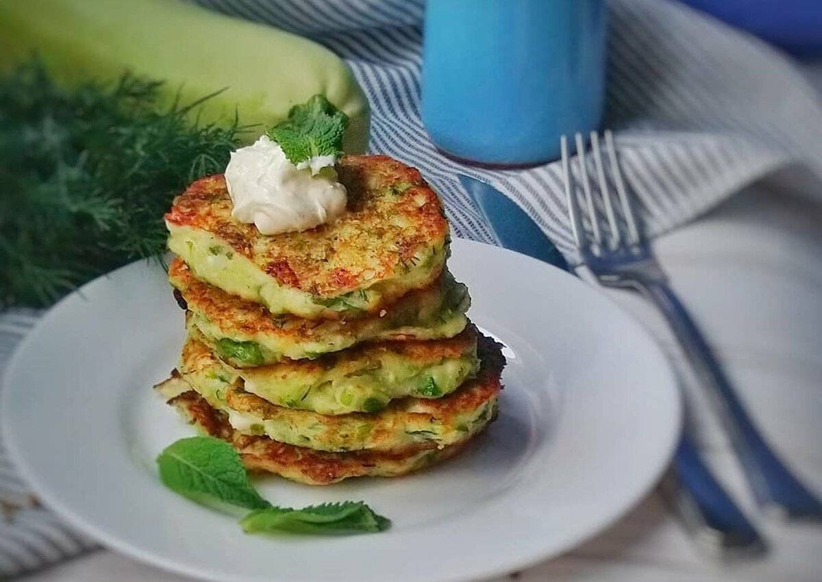 Кабачковые драники