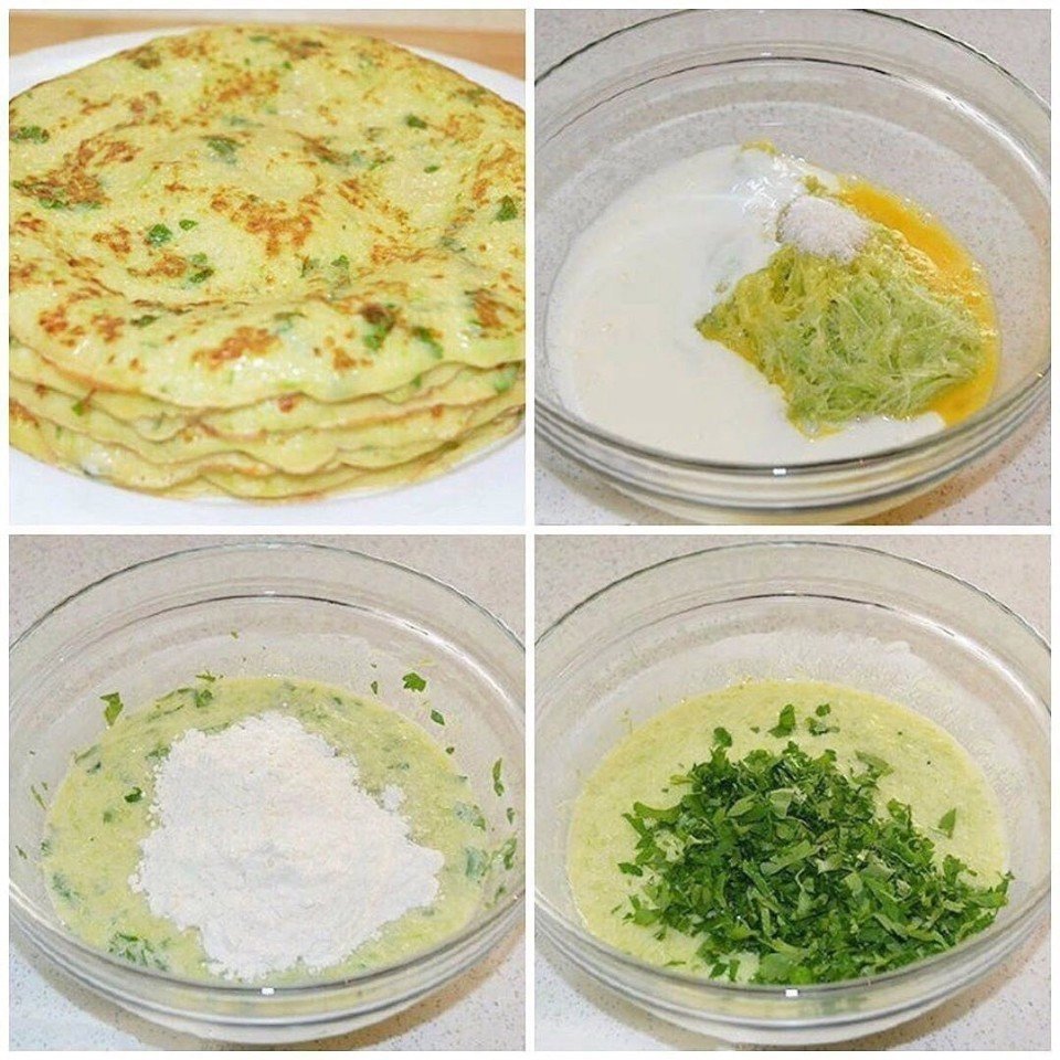 Оладьи из кабачков самый вкусный