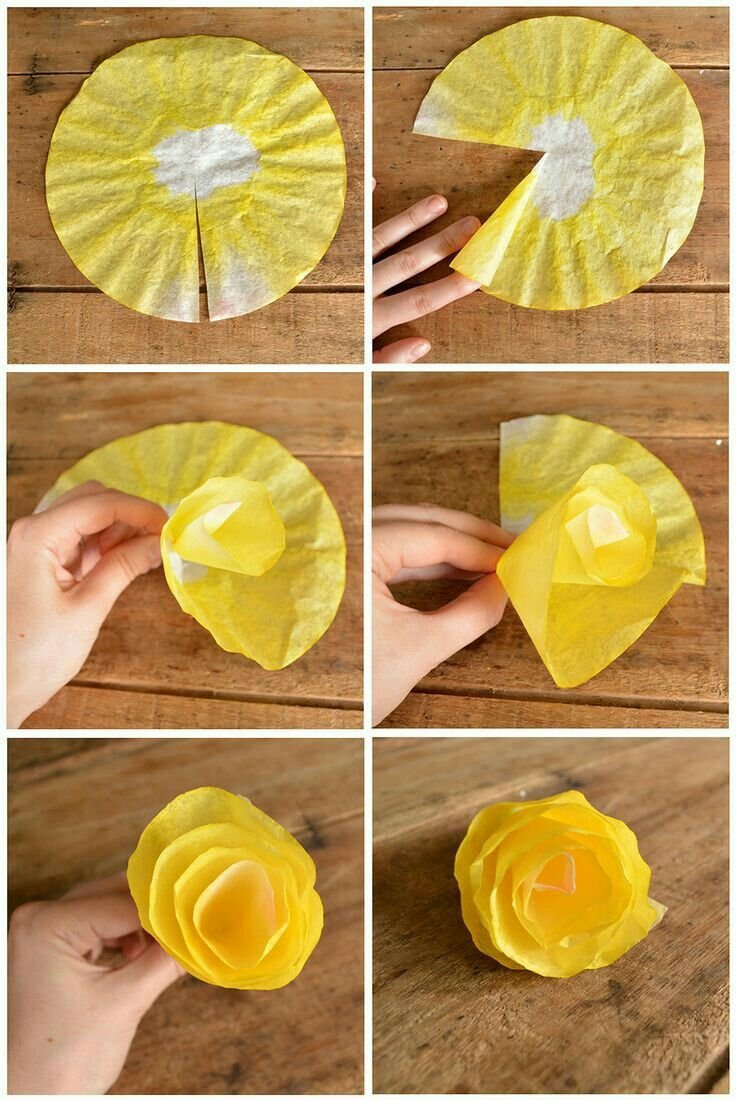 Шары из салфеток
