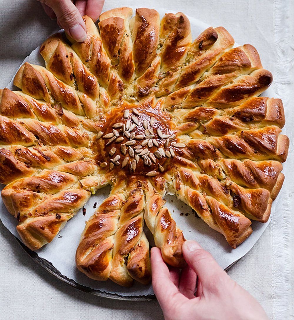 Красивые дрожжевые пироги