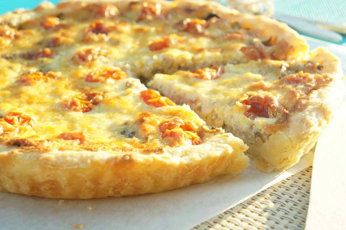 Французский луковый пирог
