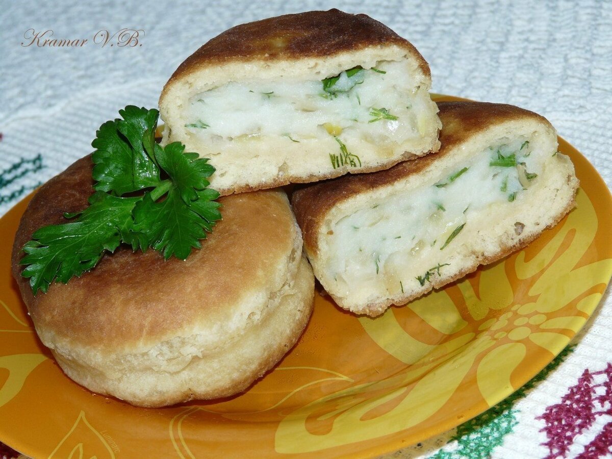 Пирожки с курицей