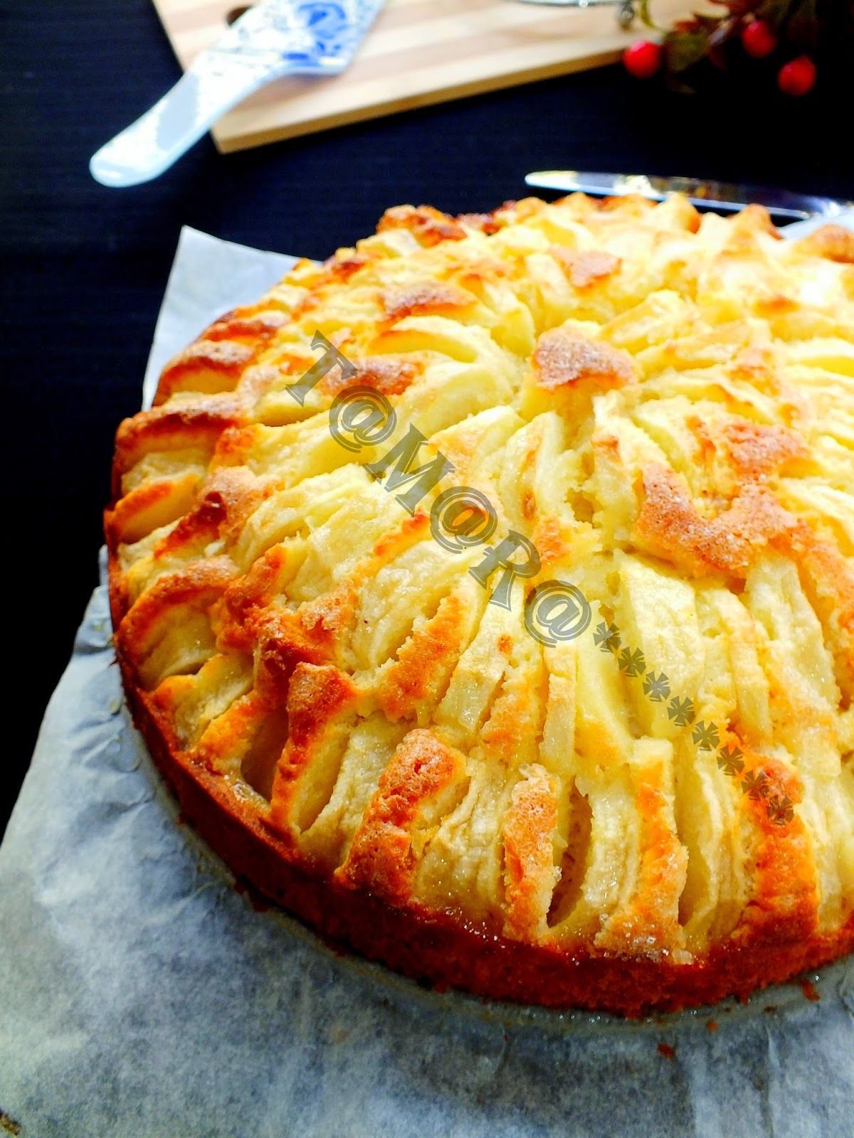 Корнуэльский пирог с яблоками