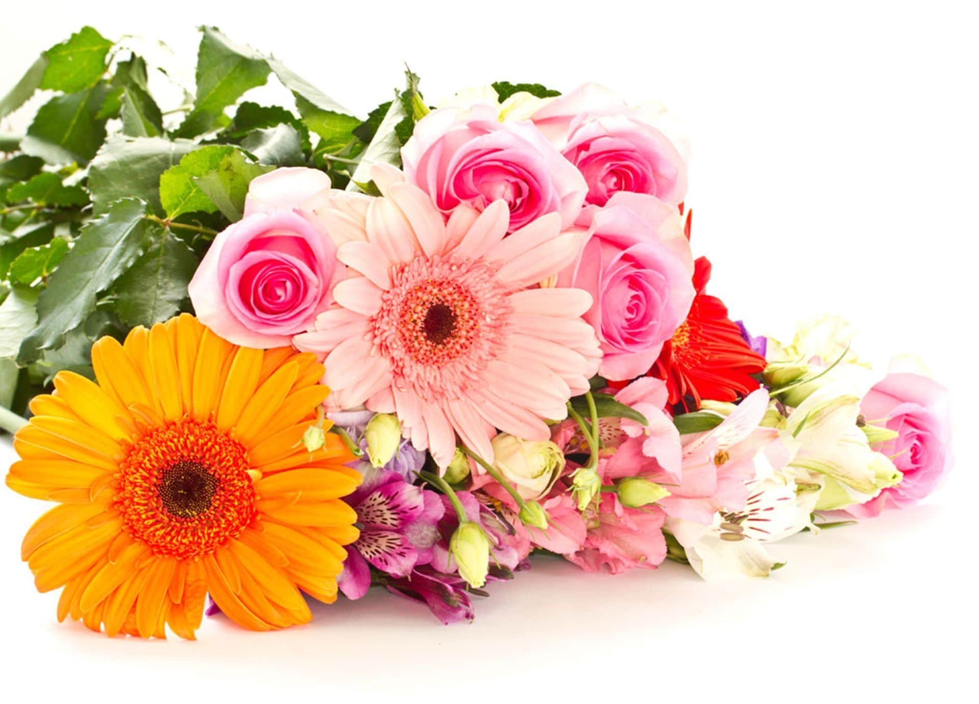 Букет цветов для поздравления