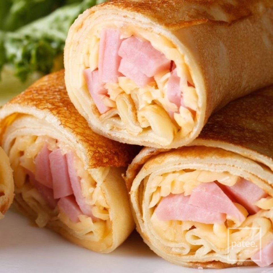 Блины фаршированные