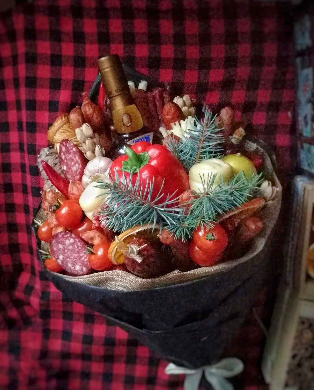 Букет из мандаринов