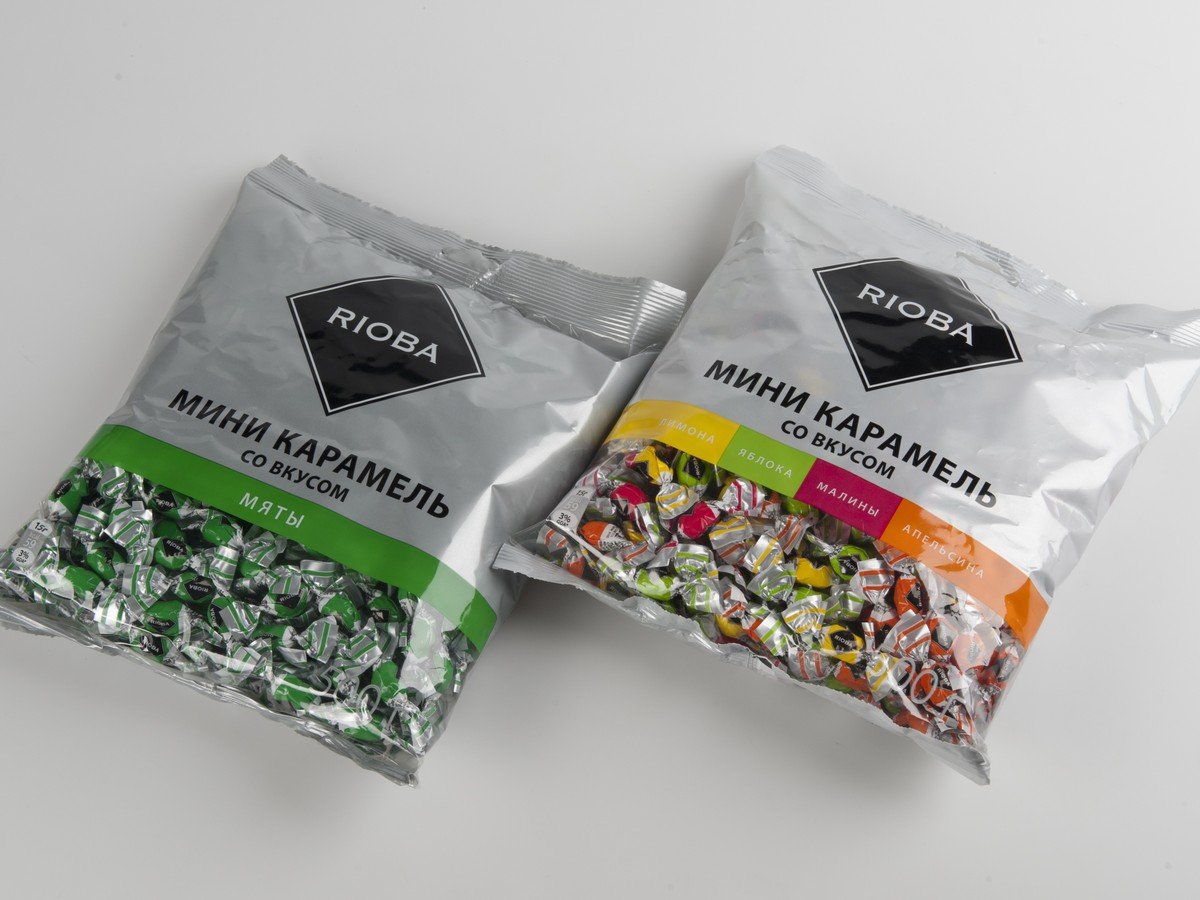 Карамель Rioba Mini Bonbons ассорти 500 г