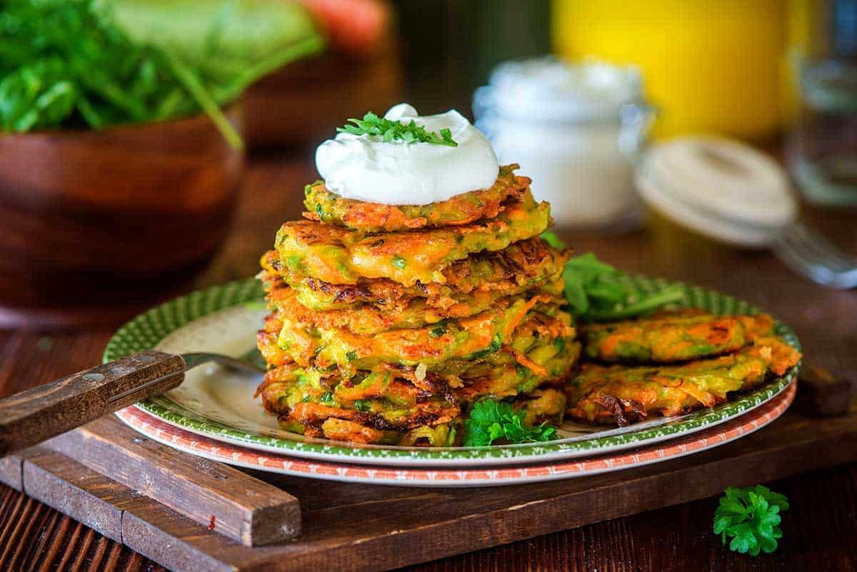Блинчики с кабачками