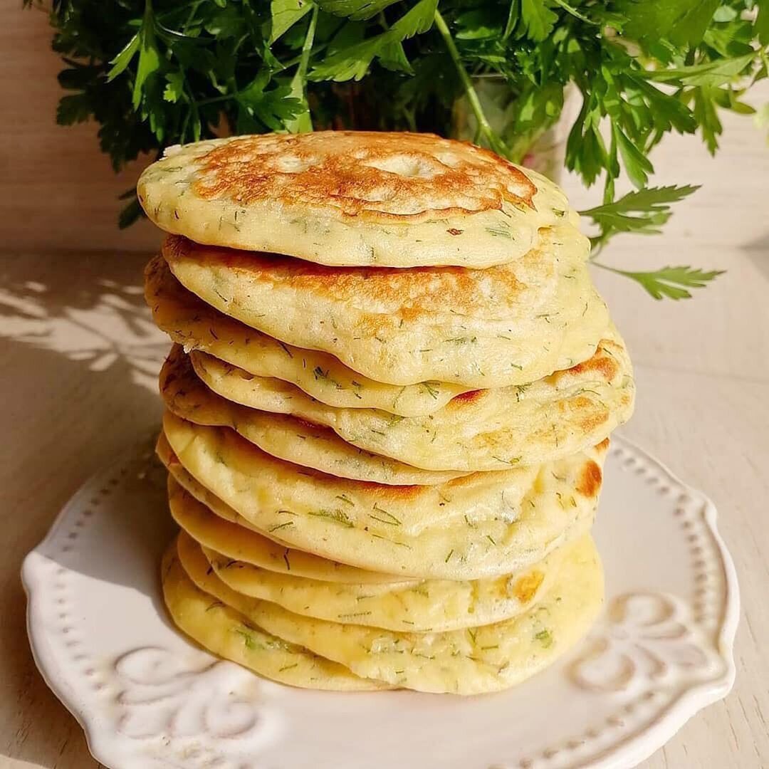 Блины на кефире