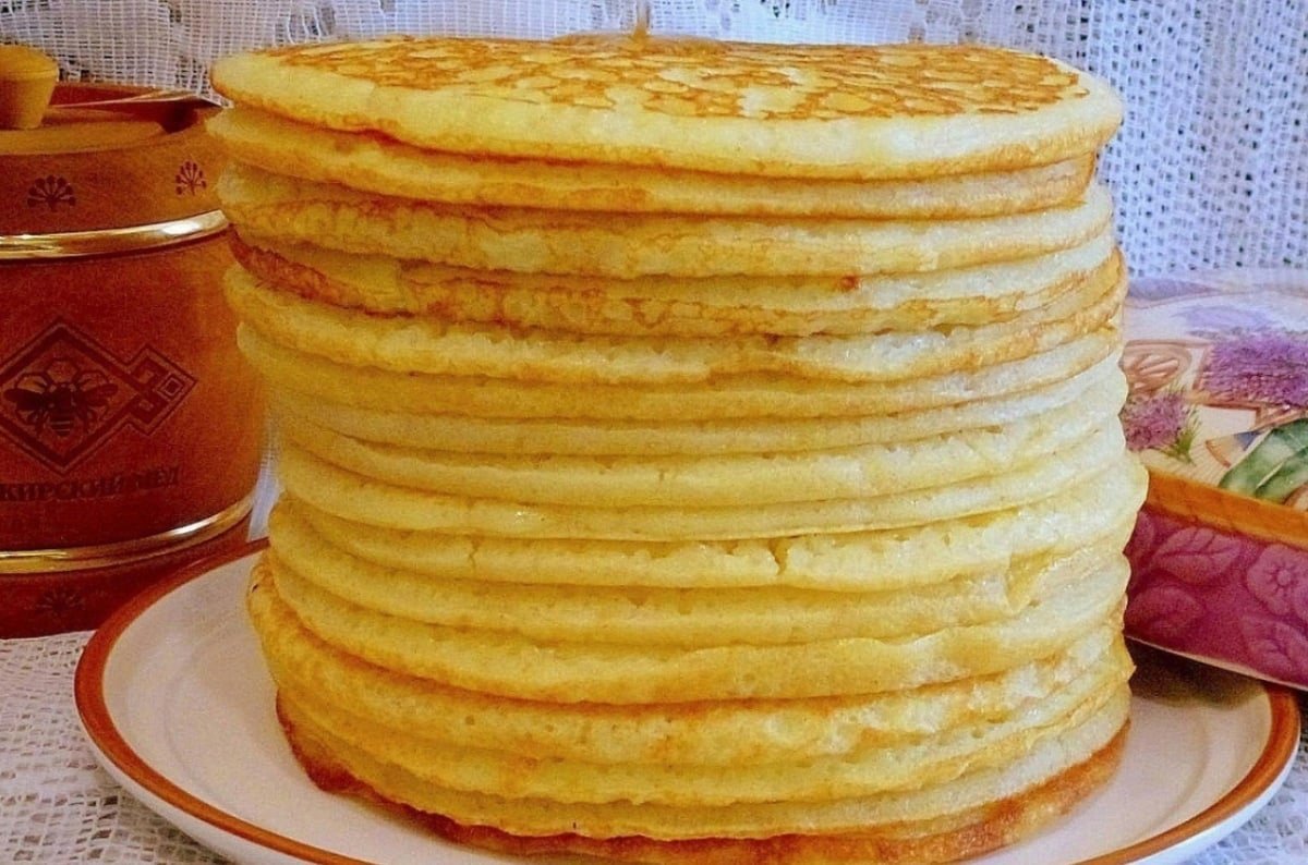 Блины с сиропом