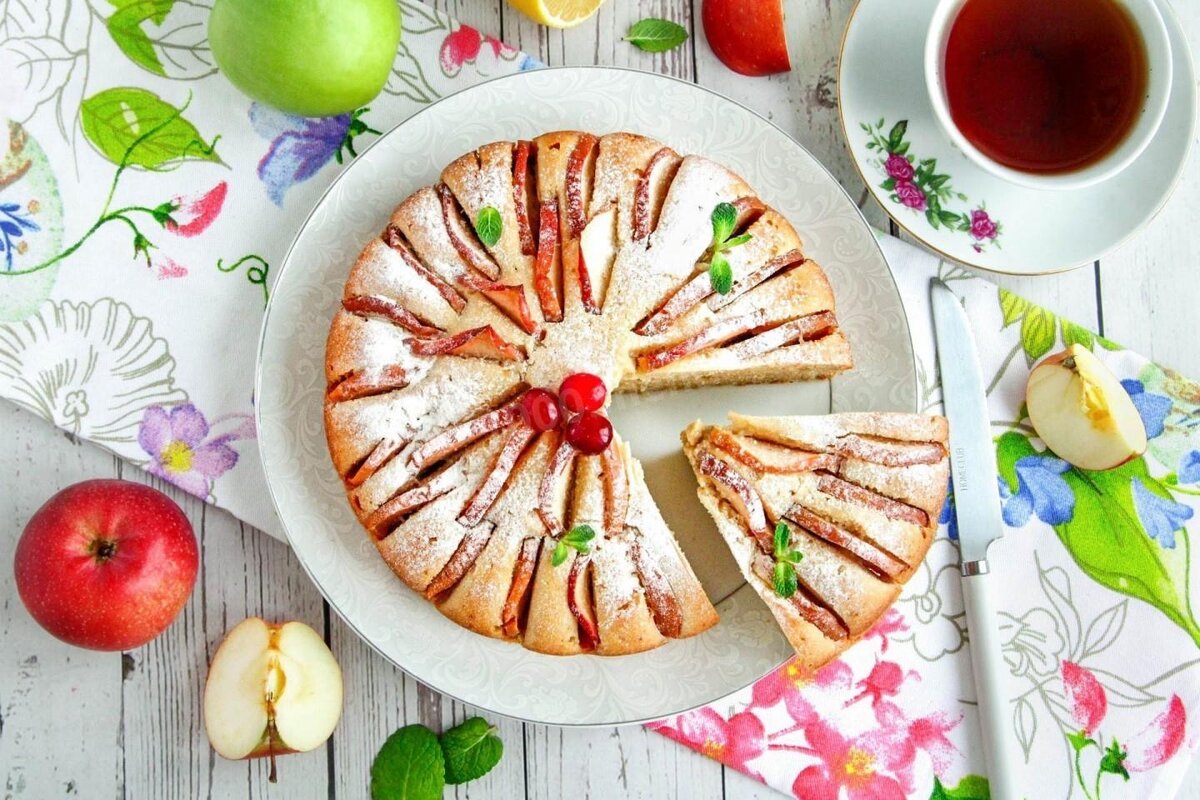 Рисовый пирог сладкий