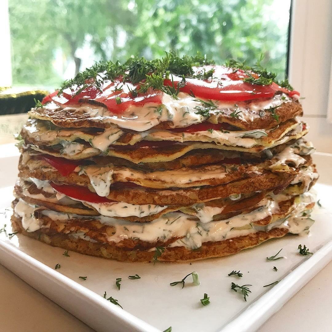 Кабачковый торт