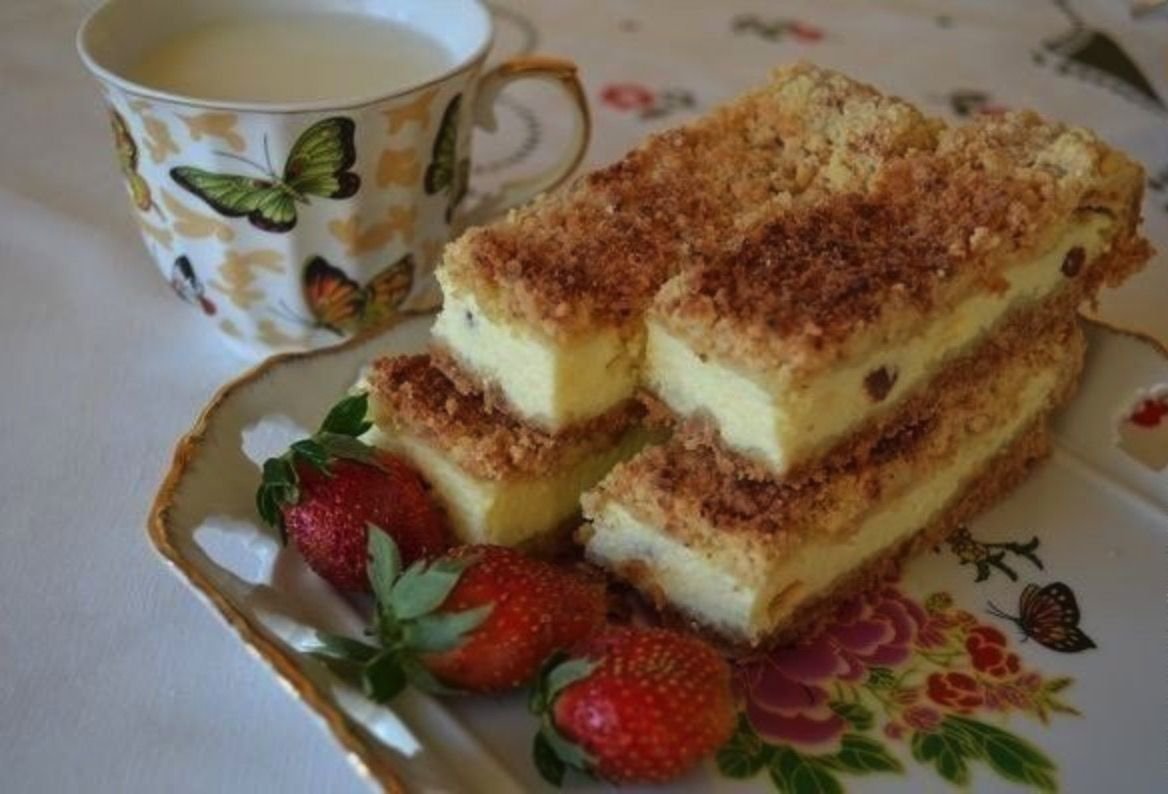 Сметанник пирожное песочное