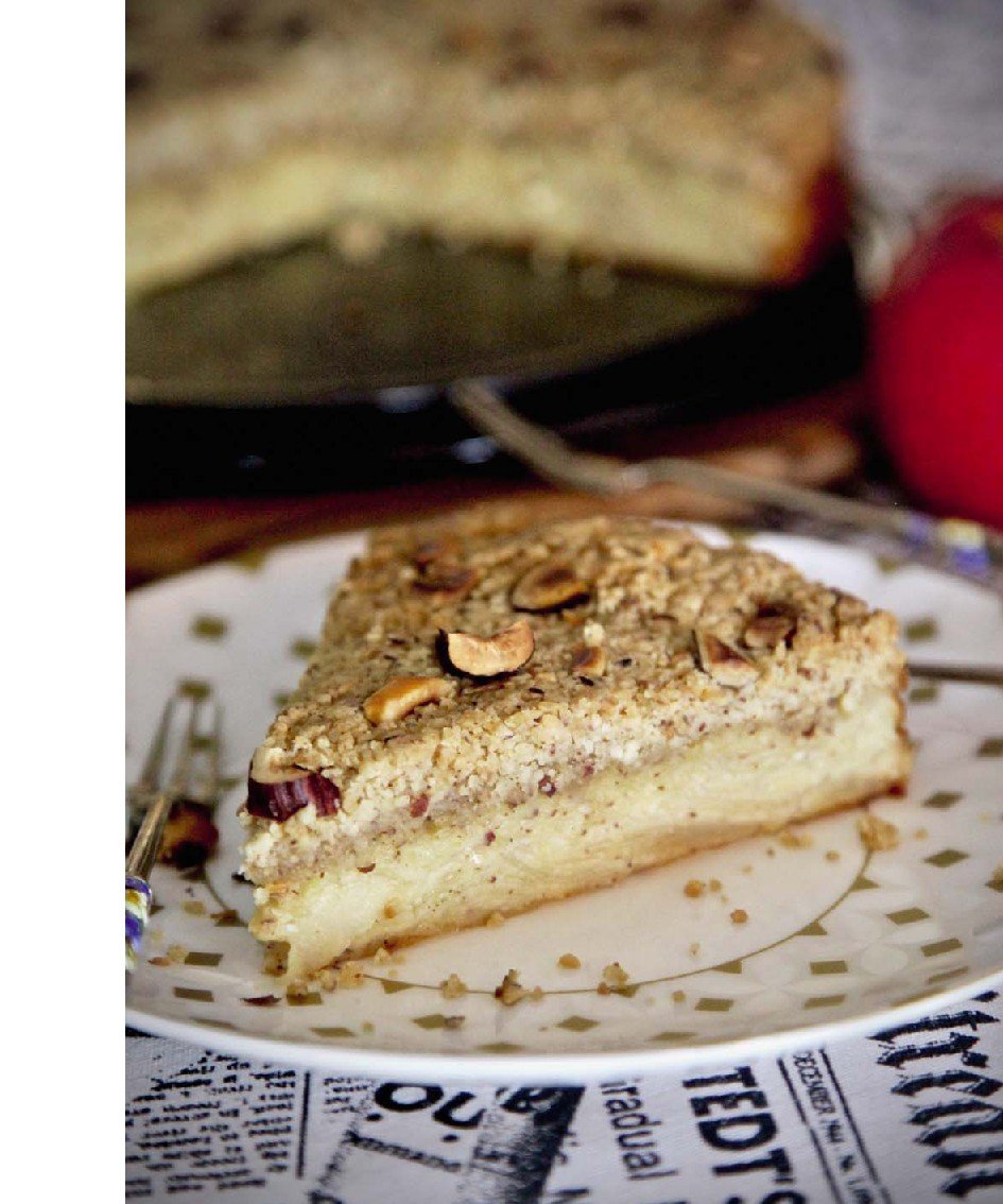 Цветаевский пирог с персиками