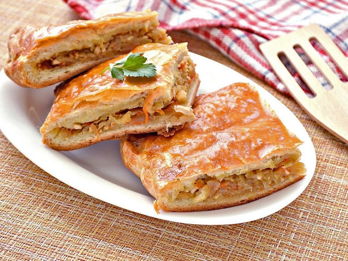 Пирожки с капустой