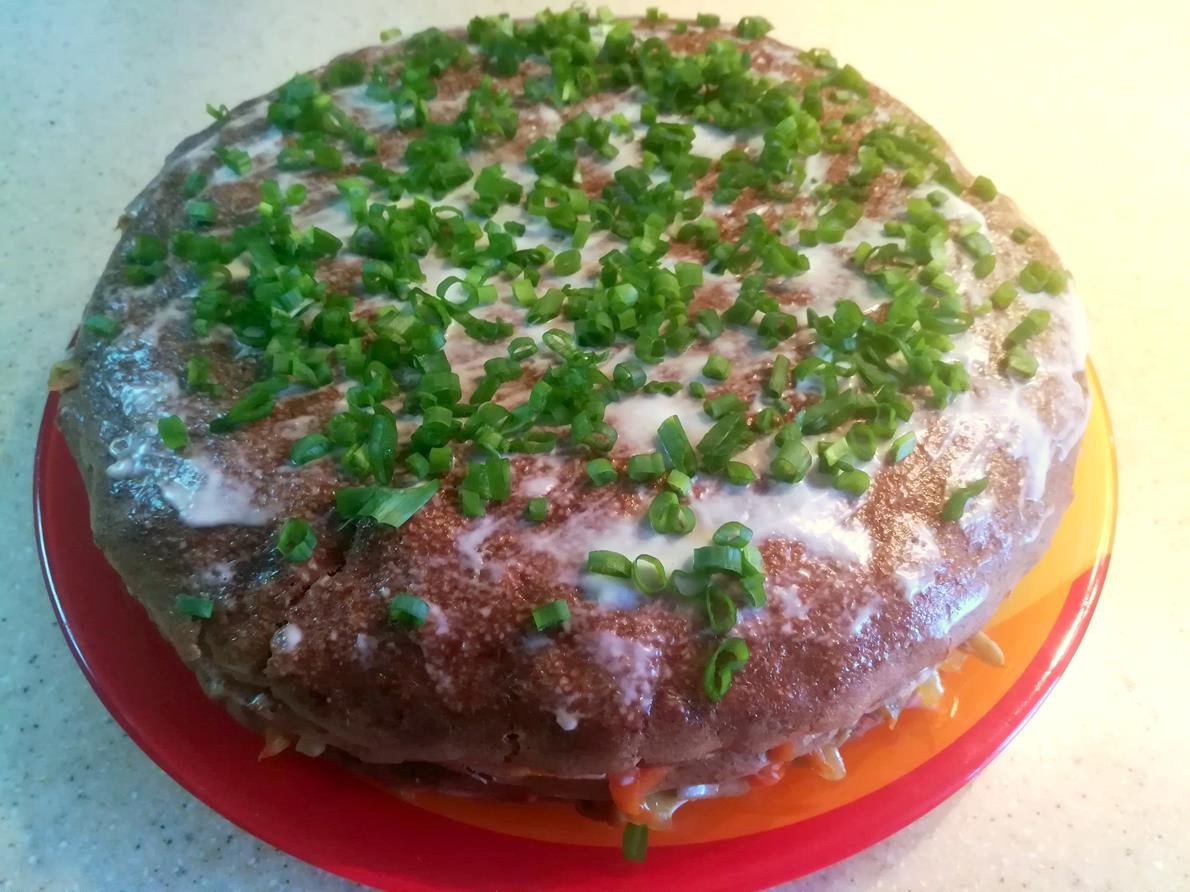 Блины из печени