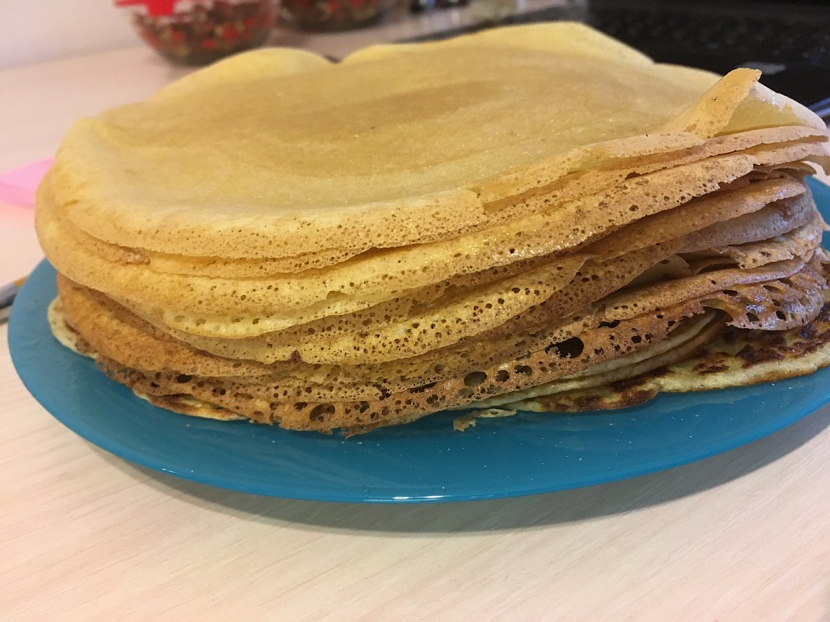 Блинчики с джемом