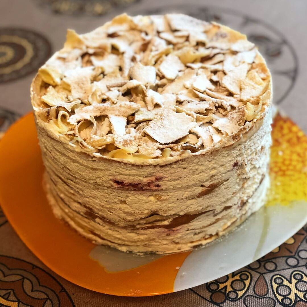Торт с икрой