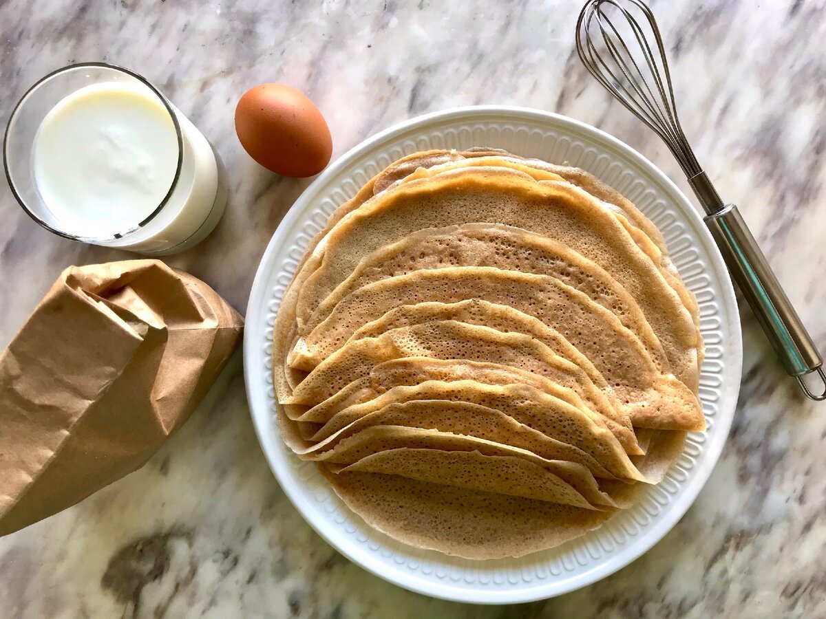 Банановые панкейки