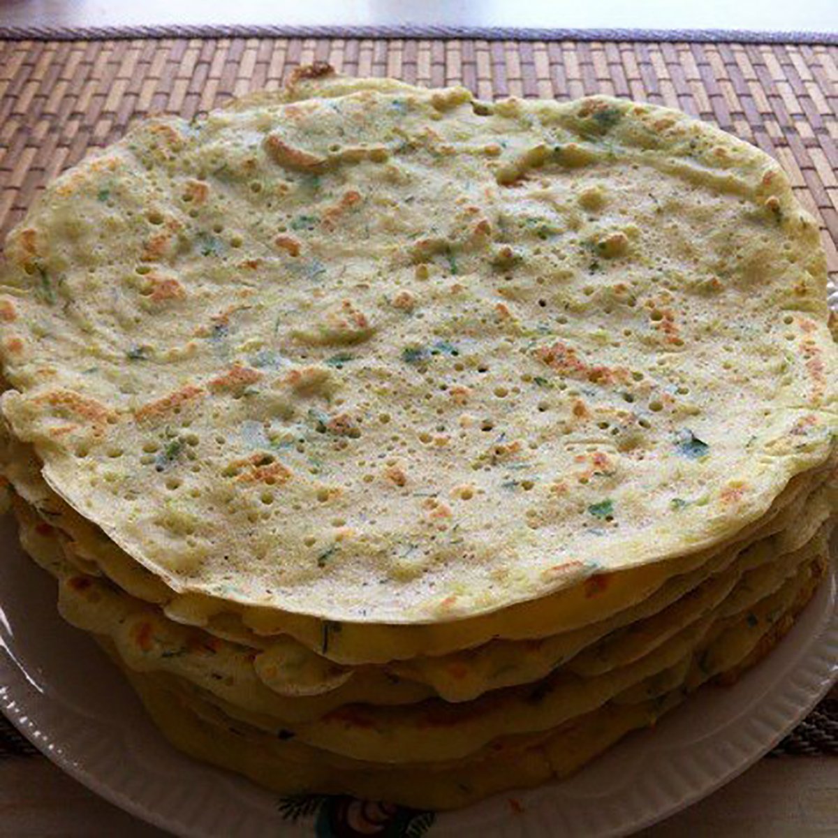 Блины из кабачков